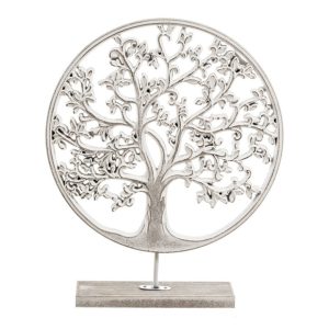 MANDALA MADERA SOBREMESA ARBOL Ø30 cm